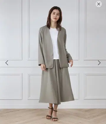 새상품 택 포함 노카라 자켓