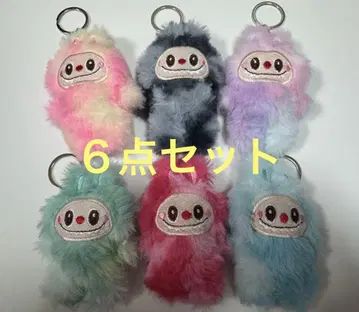 러브부 후와후와 키링 6개 세트