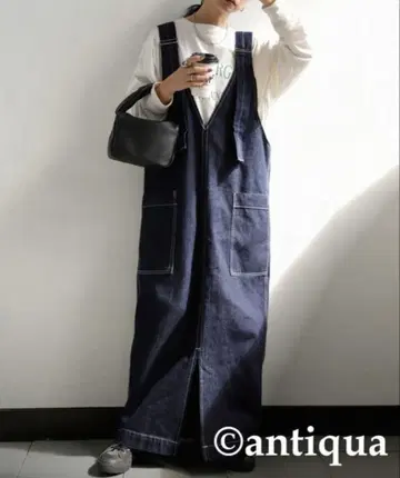 안티카 살로펫 원피스 데님 자라