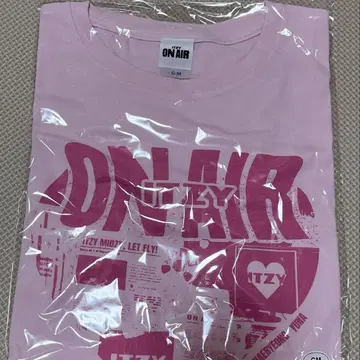 ITZY 티셔츠 핑크