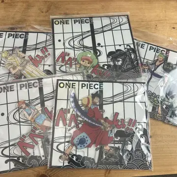 ONE PIECE 와노쿠니 아크릴 스탠드 5개 세트
