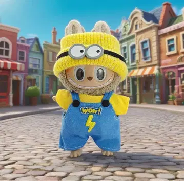 labubu 러브러브 인형 옷 귀여운 3종 세트
