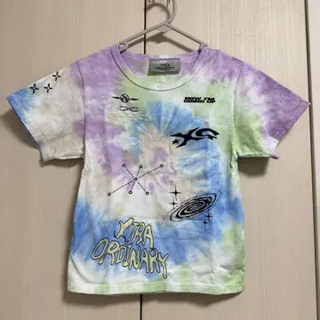 XG 타이 다이 크루 넥 티셔츠 XS
