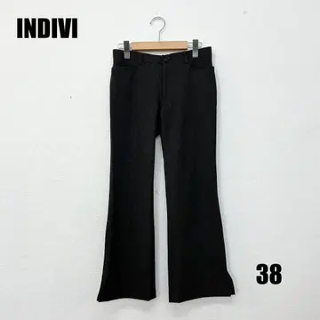 0406M INDIVI 스트레이트 팬츠 여성