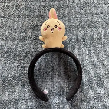 치이카와 파크 토끼 봉제 인형 머리띠