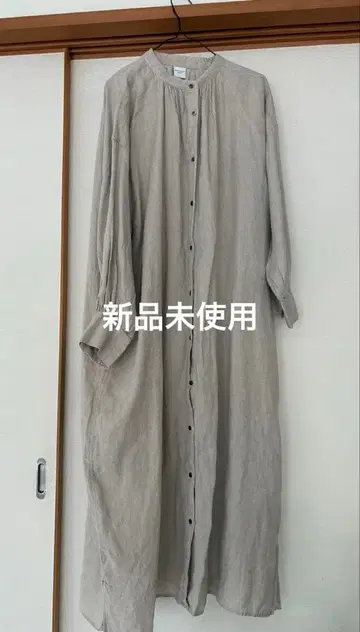 URBAN RESEARCH DOORS 베이지 셔츠 원피스