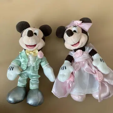 미키마우스 미니 마우스 드레스 턱시도 마스코트