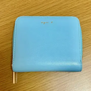 agrei k 스카이블루 접이식 지갑