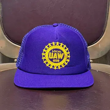 USA FOREMOST 데드스탁 메쉬 캡 퍼플 UAW