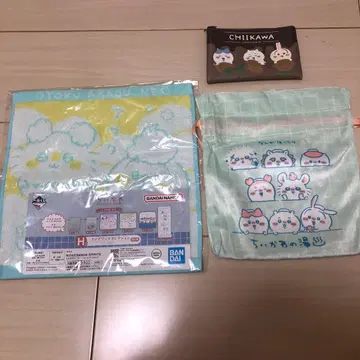 치이카와 제일복권 치이카와의 온천 타월 복조리 세트
