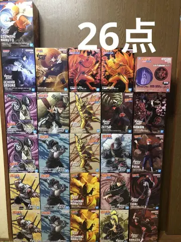 NARUTO VIBRATION STARS 피규어 모음 아카츠키 외 26점