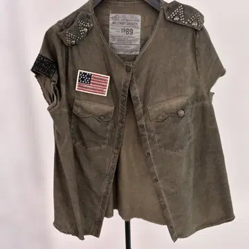 미사용 새상품 자딕앤볼테르 밀리터리 자켓 1989