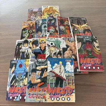 NARUTO 57-58, 60-72권 15권 세트 코믹스