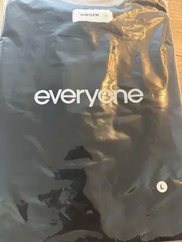 everyone luxury cotton back logo 롱T