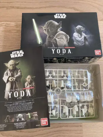 STAR WARS 요다 플라스틱 모델 키트 2체 세트
