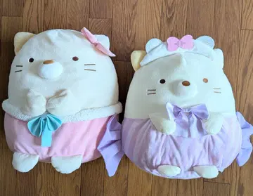 스미코구라시 봉제 인형 XL 타피오카 파크 고양이 묶음 판매