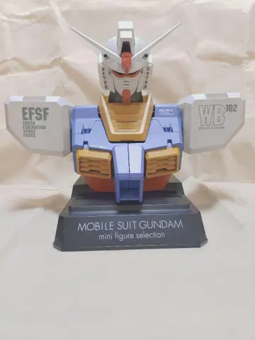 모빌슈트 건담 미니 피규어 셀렉션 건담 흉상 #건담MFS