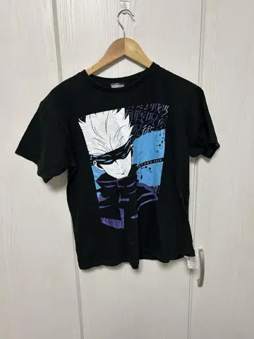 BANDAI 캐릭터 그래픽 T셔츠 블랙