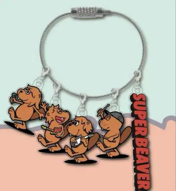 SUPER BEAVER 비버 행각 키참 키링