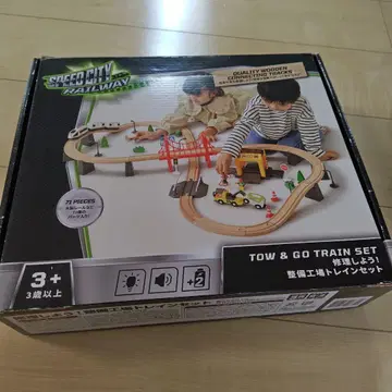 SPEEDCITY RAILWAY 수리하자! 정비 공장 기차 세트