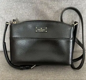 kate spade 블랙 가죽 숄더백