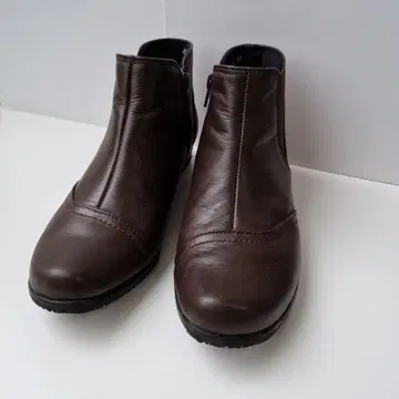 허시파피 가죽제품 앵클부츠 여성용 23.5cm 3E 폭