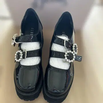 더블 버클 벨트 슈즈 BUBBLES 36