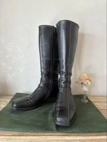 롱 부츠 Gabor 가보르 블랙 23cm 36