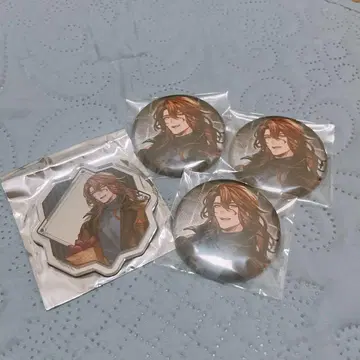 그랑블루 판타지 핸즈 지크프리트 캔뱃지 거울 마그넷