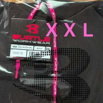 [미사용 새상품] BURTLE 4095 에어테크 후디 XXL 핑크