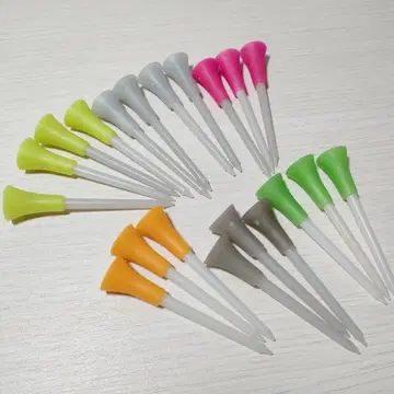 noter store 골프 티 형광색 20개 세트 야간 연습 분실 방지