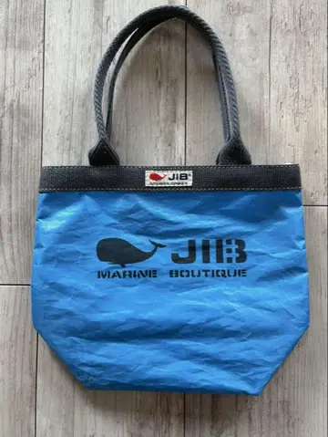 [ 새상품급 ] JIB 고래 로고 버킷 토트 SS 블루