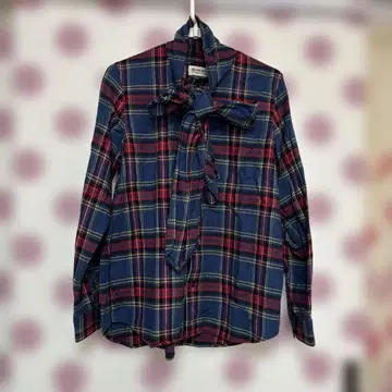 빔즈 보이 체크 무늬 리본 포함 셔츠와 스커트