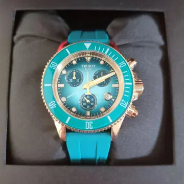 [ 새상품 미사용 ] TISSOT 씨스타1000 쿼츠 크로노그래프