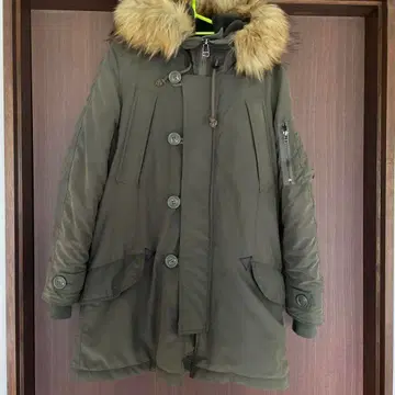 마우시 moussy 밀리터리 모즈 코트 1