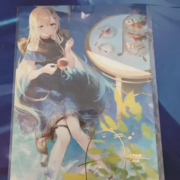 [브이스포] 아이자와 에마 1주년 생일 굿즈 세트 구매 한정판 엽서