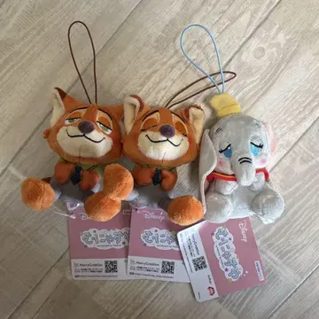 주토피아 무냐스야 마스코트 닉&덤보 디즈니