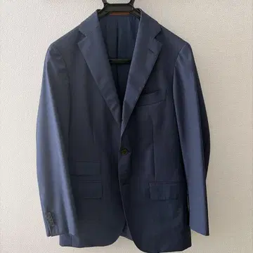 유니버설 랭귀지 수트 네이비 CARLO BARBERA