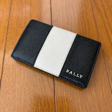 새상품급! BALLY 명함지갑 블랙