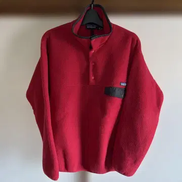 Patagonia Synchilla 플리스 자켓 L 사이즈 레드