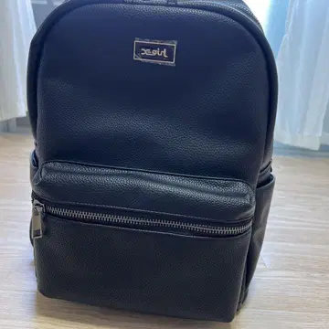 엑스걸 인조 가죽 백팩