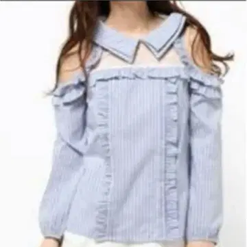 니나뮤우 깅엄 체크 블라우스