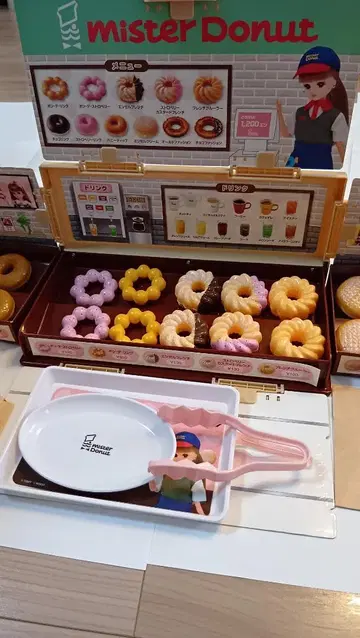리카짱 mister Donut 도넛 완구 세트