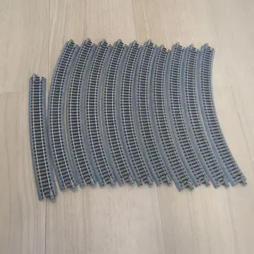 N 게이지 커브 레일 11도 세트