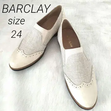 BARCLAY 버클레이 트라트 디자인 슬립온 윙팁 24