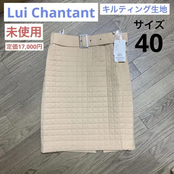 [ 미사용 ] 스커트 Lui Chantant 사이즈 40 퀼팅