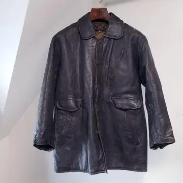 일본제 천연 가죽 라이더 자켓 빈티지 TOP MODE