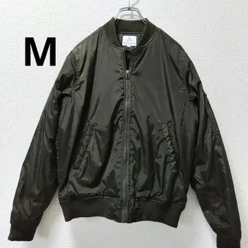 BLUE STANDARD MA-1 점퍼 M 카키색