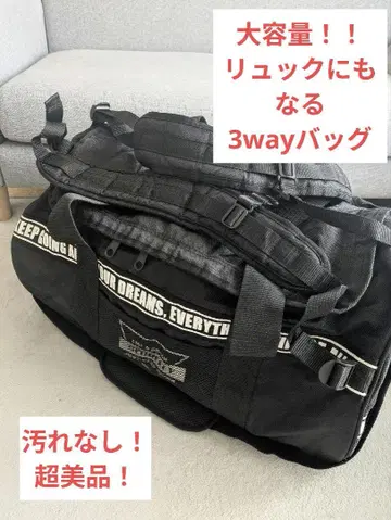 수학여행 보스턴 백팩 대용량 3way 백 블랙