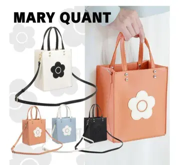 미사용 새상품 택 포함 MARY QUANT 마리콴트 쇼핑백 2WAY 백